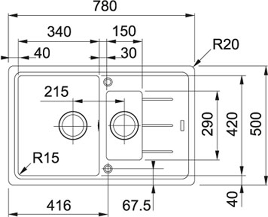 Franke Basis-BFG 651-78
